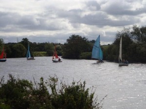 Sailing on the River Ure